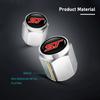 4PCS Car Tire Valve Caps Theftproof Aluminum Wheel Tyre Stem For Ford Falcon Fusion Escape Ecosport Fusion Explorer Expedition