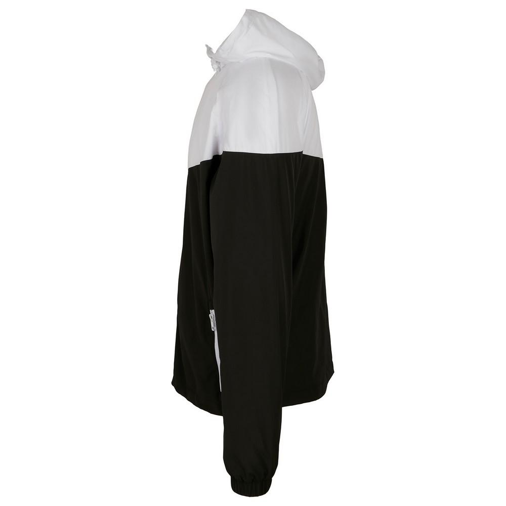 Build Your Brand Mens Tech Two Tone Jacket