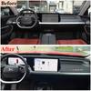For XPENG P7 2020-2024 Instrument Panel Light Shielding Pad,Car Interior Decoration Modification Accessories Refit