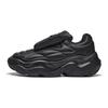 Li Ning Puff Platform Comfortable Fashion Slip Resistant Durable Low Top Casual Shoes Women Casual Shoes Black AZGT072-3