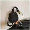 Patchwork Colorblock Mini Handbags For Women Denim Shoulder Cross Body Bags Casual Street Small Boston Bag 2025 Designer Purses