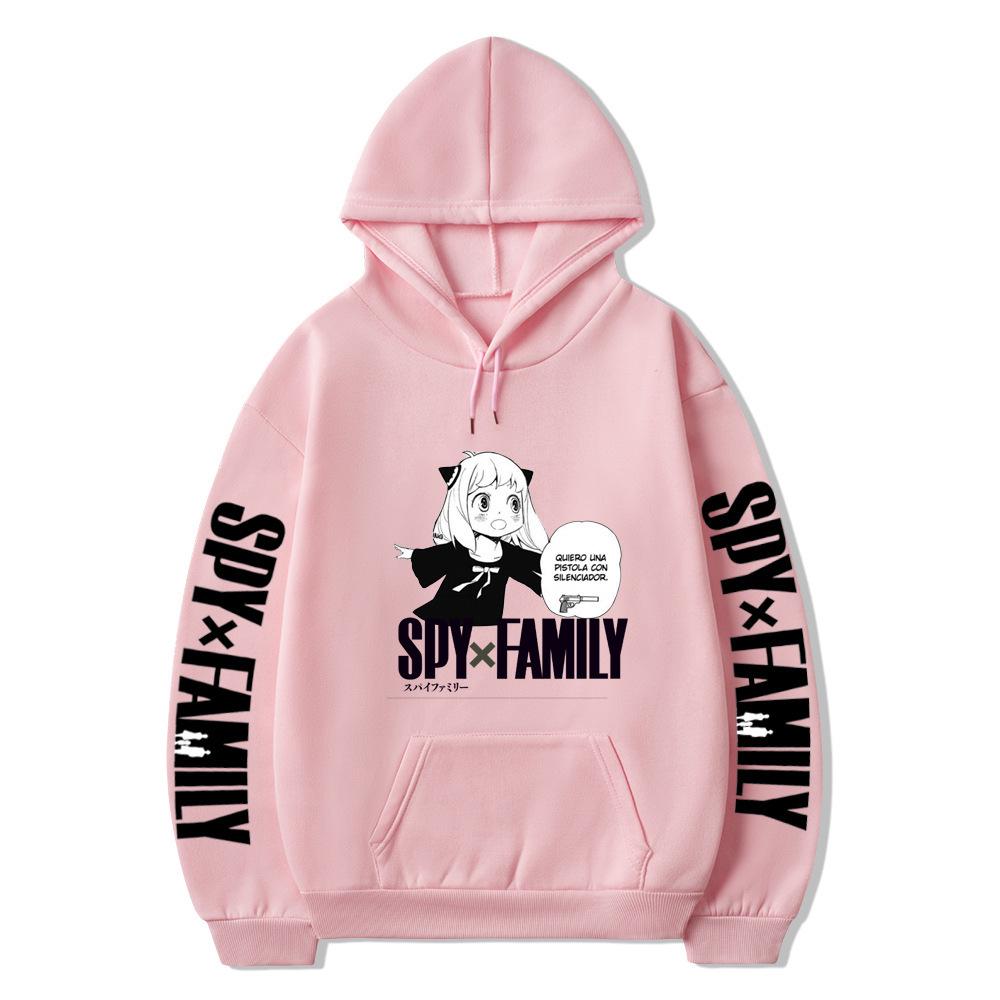 2026 Unisex SPY×FAMILY EU Size Peripheral Pattern Print Hoodie