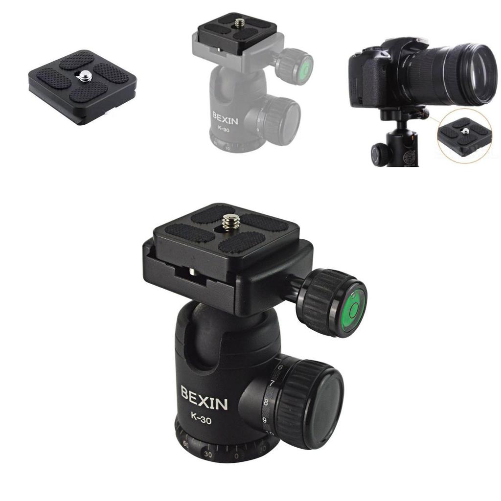Universal Mini Quick Release Plate For Tripod And Monopod