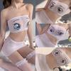 Sex Underwear Cartoon One-piece Tight Clothes Sex Suit, Chest Wrapping Onesie Elastic