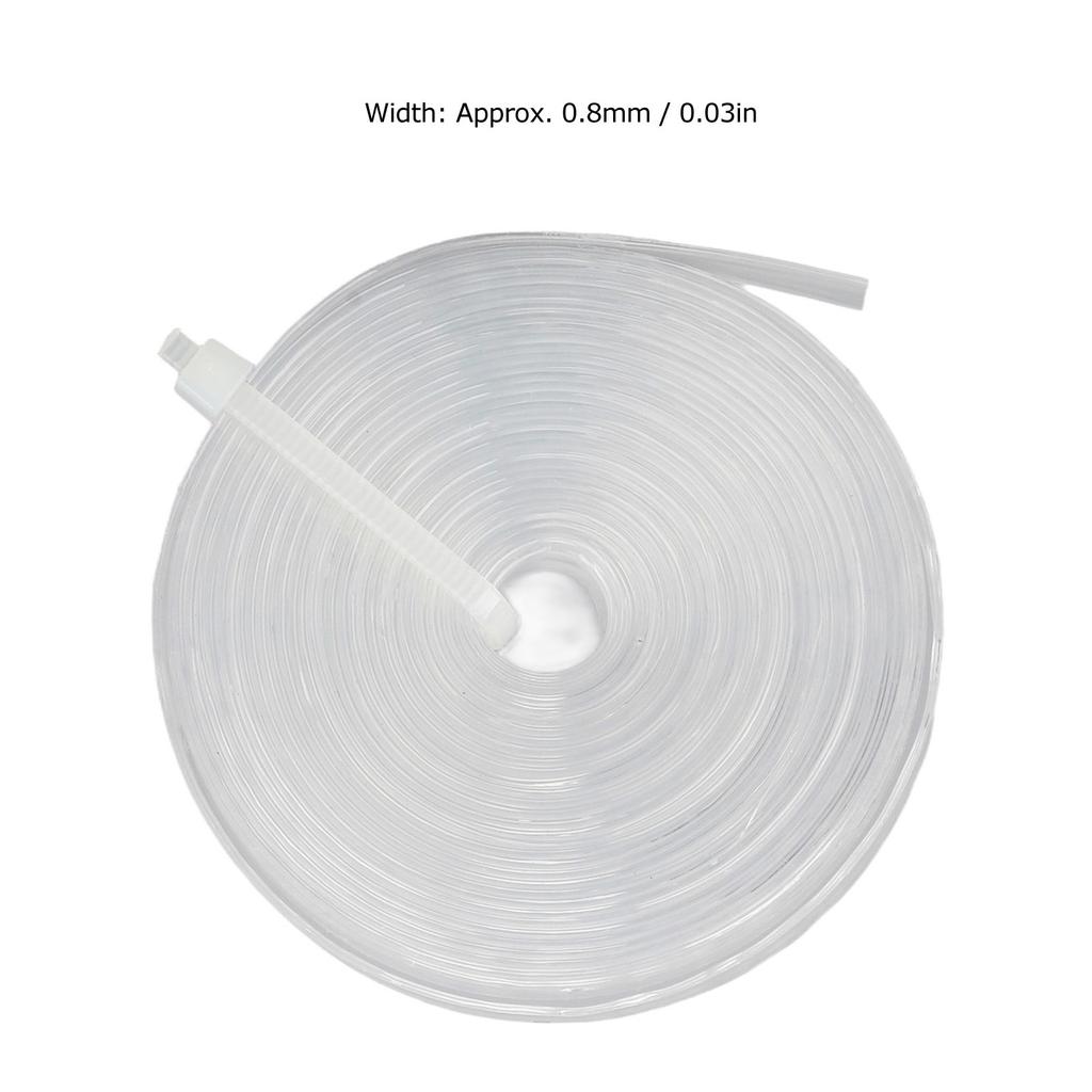 Hair System Tape Roll 0.8mm Wide Strong Adhesion Hair Extension Tape Roll for Hair Salons White
