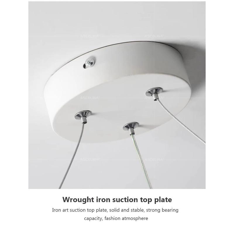 Modern LED Dining Room Lamp Personality Creativity Simple Dining Room Chandelier Nordic Modern Simple Dining Room Hotel Lamp