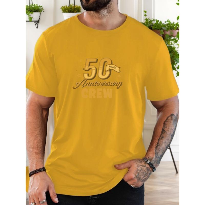 T-shirt Homme Été Vintage 50 Imprimé T-shirts Surdimensionné T-shirt Haut Vêtements Homme Streetwear Extérieur Manches Courtes T-shirts