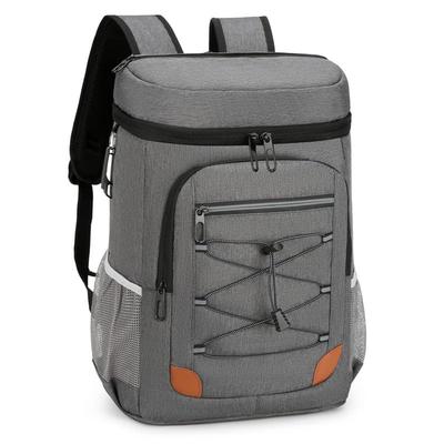 Insulated Backpack Cooler Box 25L Foldable Large Capacity Waterproof Lightweight Cooler for and Outdoor Activities Hands-Free Camping, Fishing,