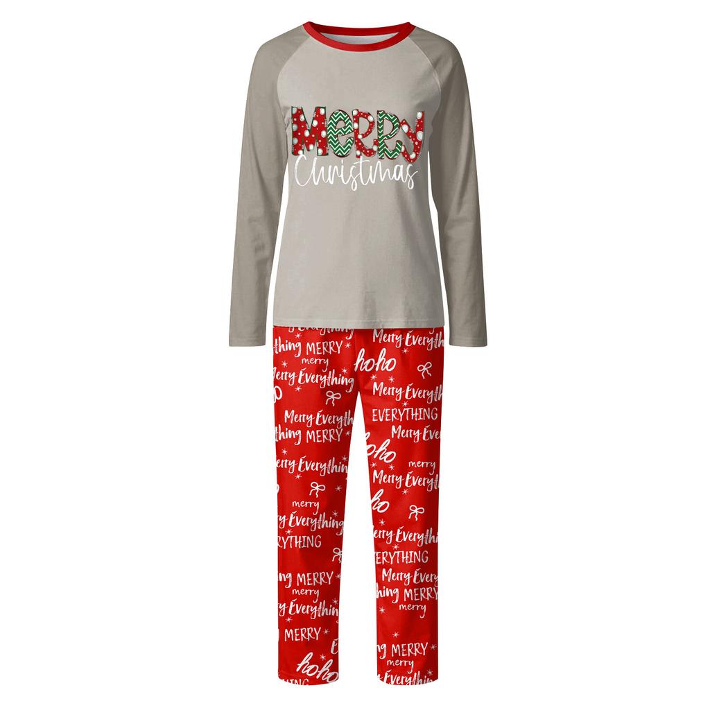 Family Matching Sets Pajamas, Loungewear Outfits,Family Matching Long Sleeve Tops+Pants Set