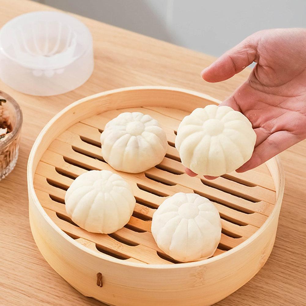Chinese Baozi Mold DIY Pastry Pie Dumpling Maker Steamed Makers Stuffed Gadgets Bun Pastry Kitchen Bun Making Tool Baking M G5E1