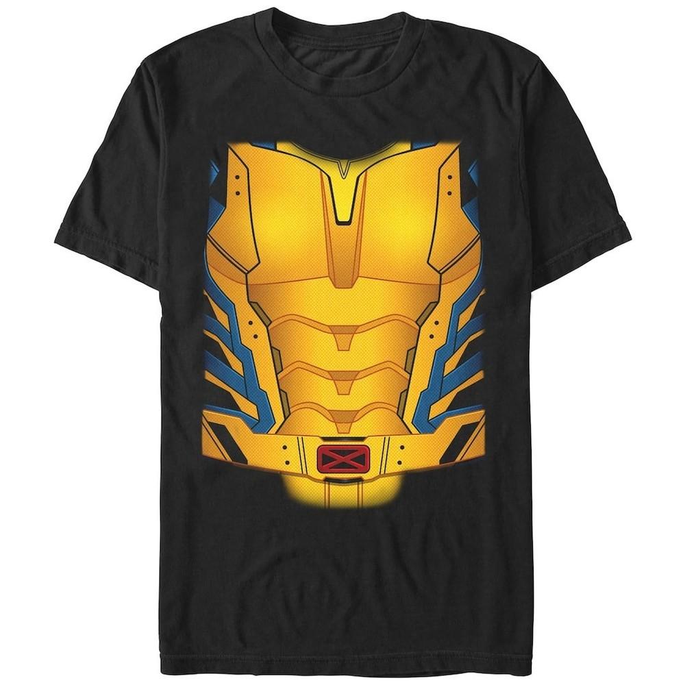 Черная футболка с принтом Deadpool Mad Engine Wolverine - Репринт, унисекс XXXXL