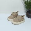 Winter Warm Cotton Boots for Baby Girls & Boys, High-Top, Ages 0-3