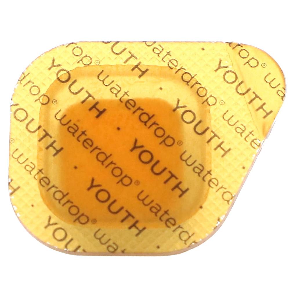 Waterdrop Microdrink, Vitamin Hydration Cube, Youth, Peach Ginger, 12 Cubes, 25.2 G (0.89 Oz)