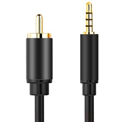 1m TAC512 Coaxial Cable 3.5 To 3.5mm Male RCA Cord for Digital  Device Connect with Coaxial Port