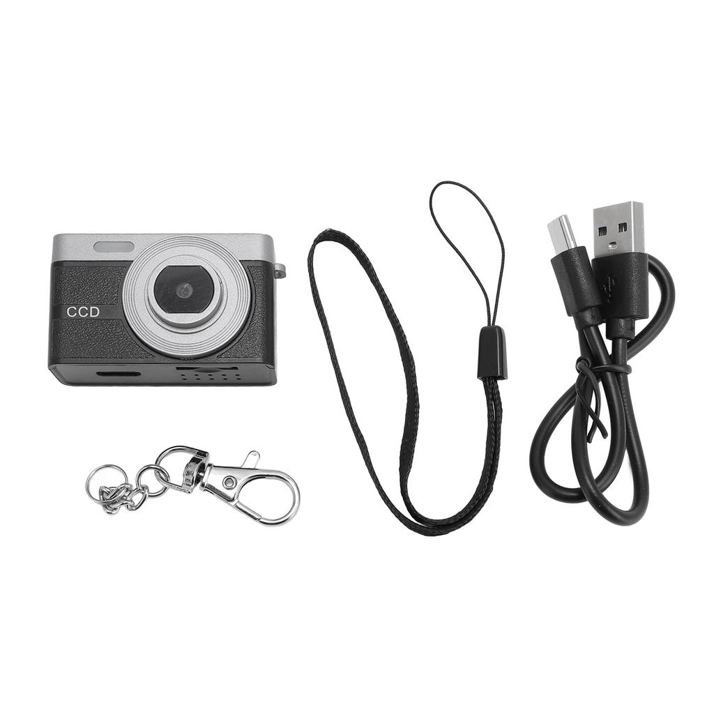 Small Compact Digital Camera 1080P 12MP HD 0.96 Inch Screen USB Rechargeable Pocket Thumb Camera