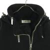 ADRER Long sleeve Zip hoodie M black Men's Used