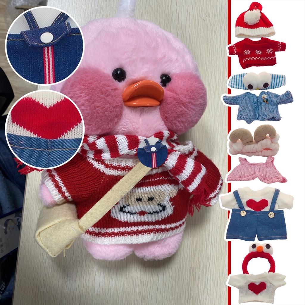 Cheap 30cm Doll Accessories Duck Plush Doll Clothes Doll Clothes