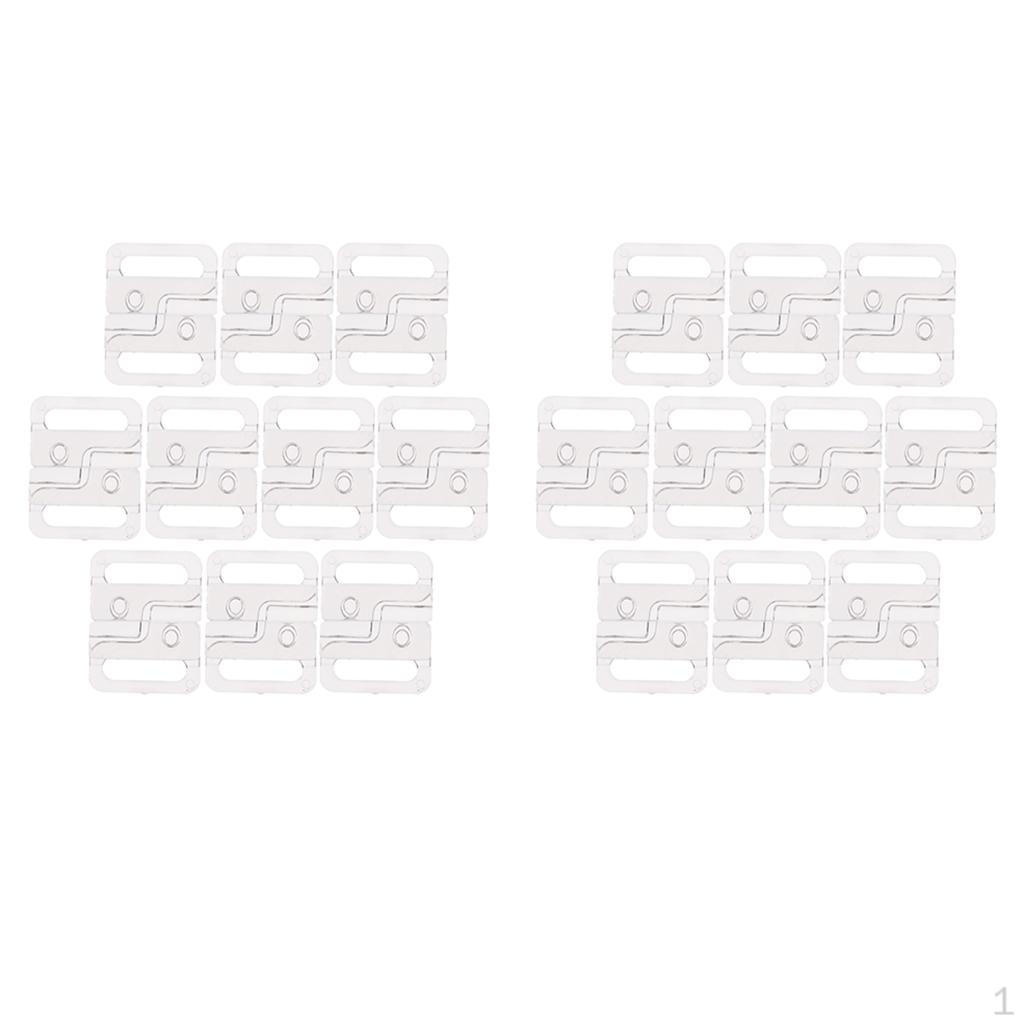 

20 шт./ Застежки-крючки и защелки для бикини 14 мм, регулятор для бретелей бюстгальтера