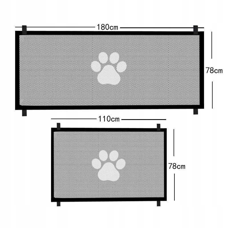 House Safety Gate For Animals Dogs And Cat 180X78Cm Xxl