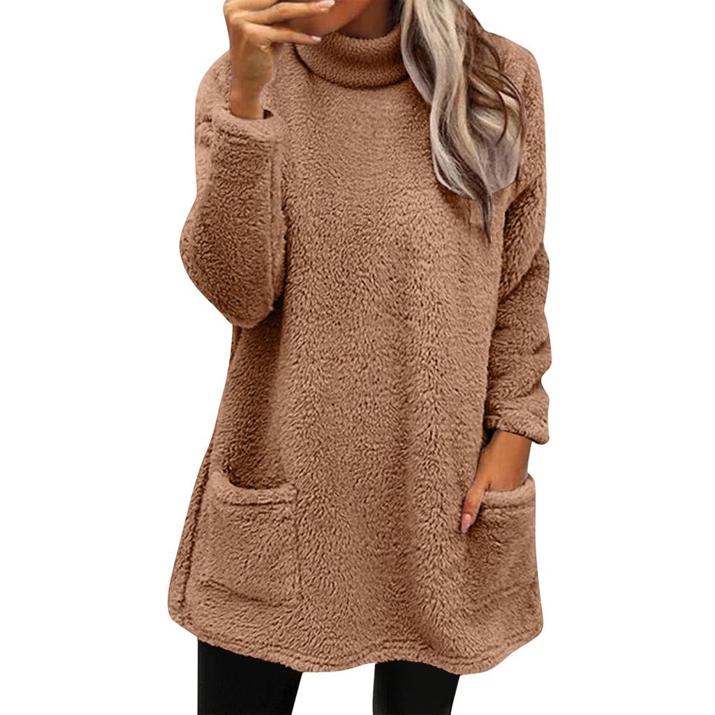 Women's Temperament Cardigan Lapel Plush Vest Jacket