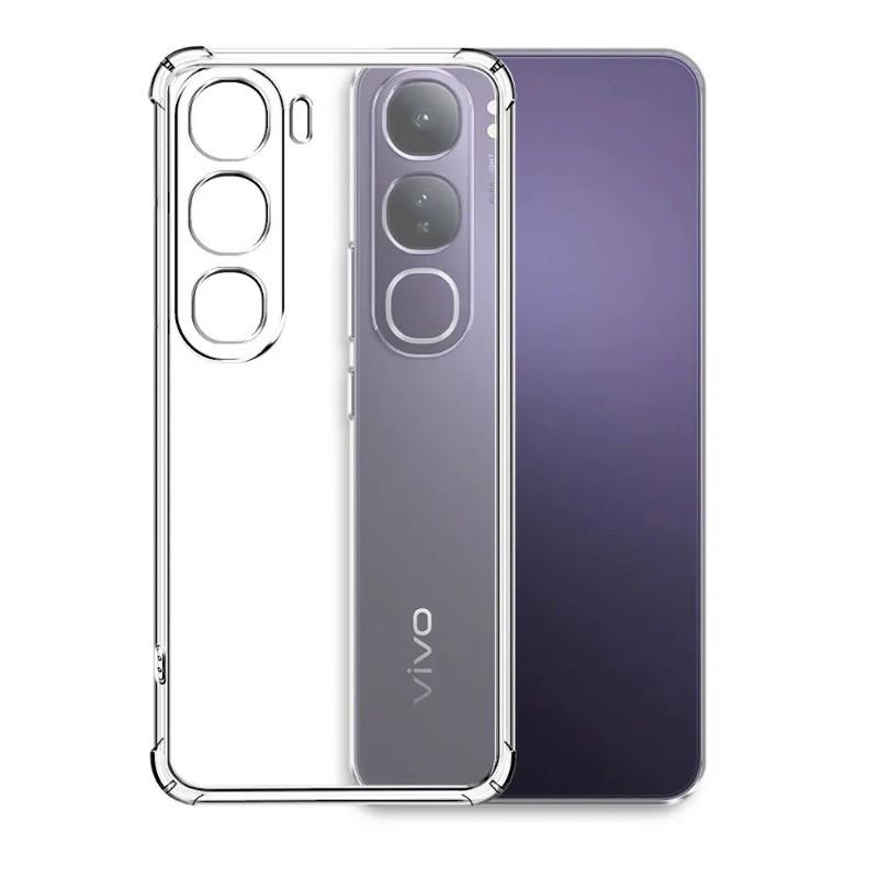 VIVO V50 V40 V30 V29 V27 V25 V23 V21 V20 V15 Pro V19 Neo V21E V23E V25E V27E V29E V30E V40 Lite Shockproof Clear Phone Case Airbag Soft TPU Cover