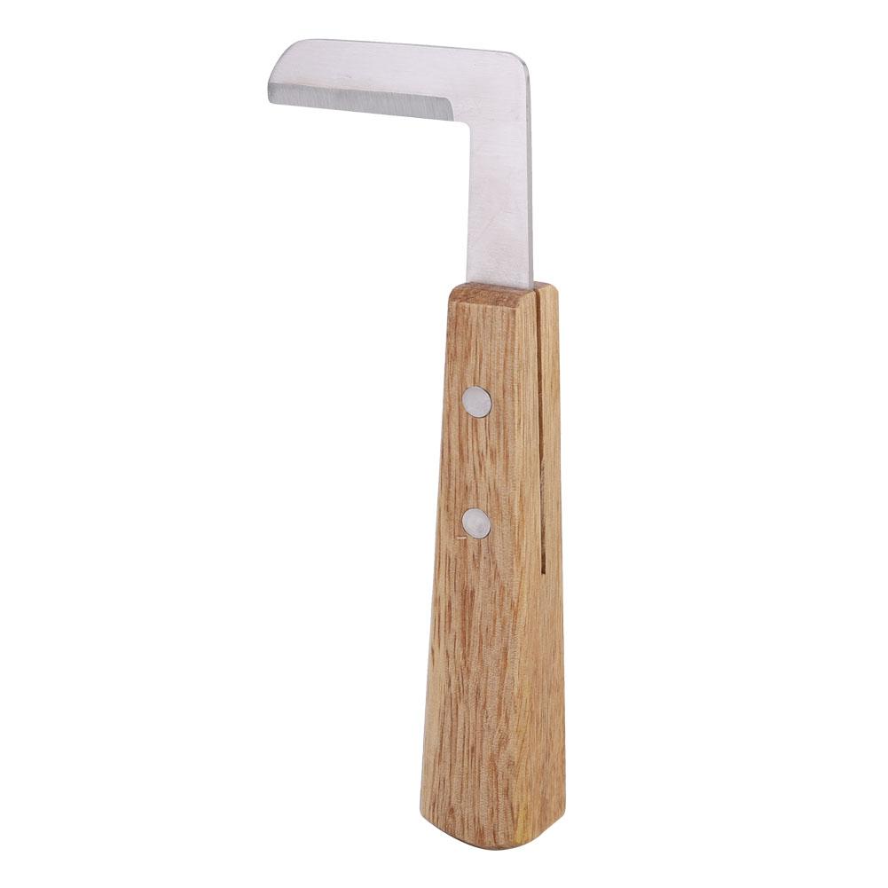 Hoof Knife, Sharper Blades for Horse Hoof Trimming Ergonomic Handle Comfortable Grip, with High Strength Steel Material, for Left and Right Hand Use