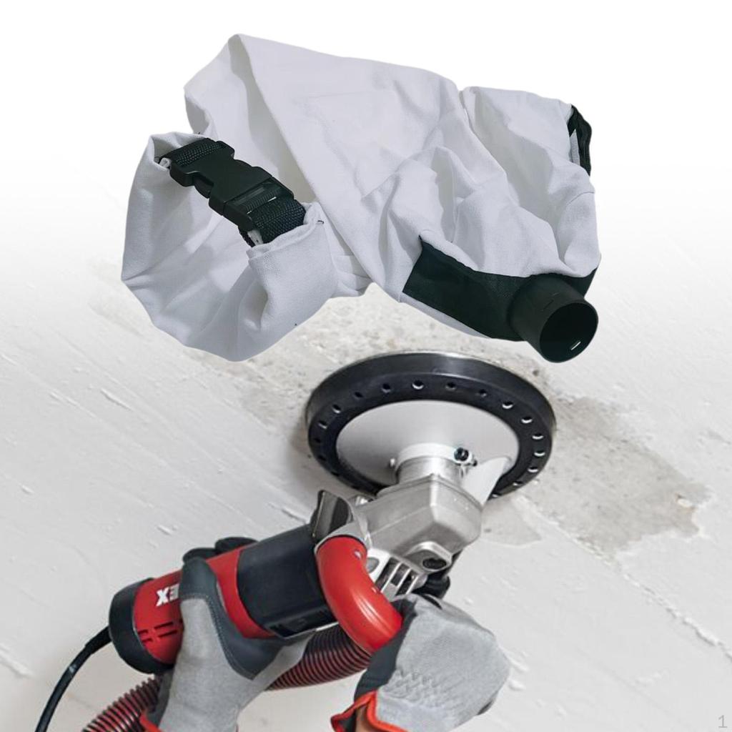 Wall Grinder Vacuum Bag Drywall Sander Dust Collection Lightweight Washable