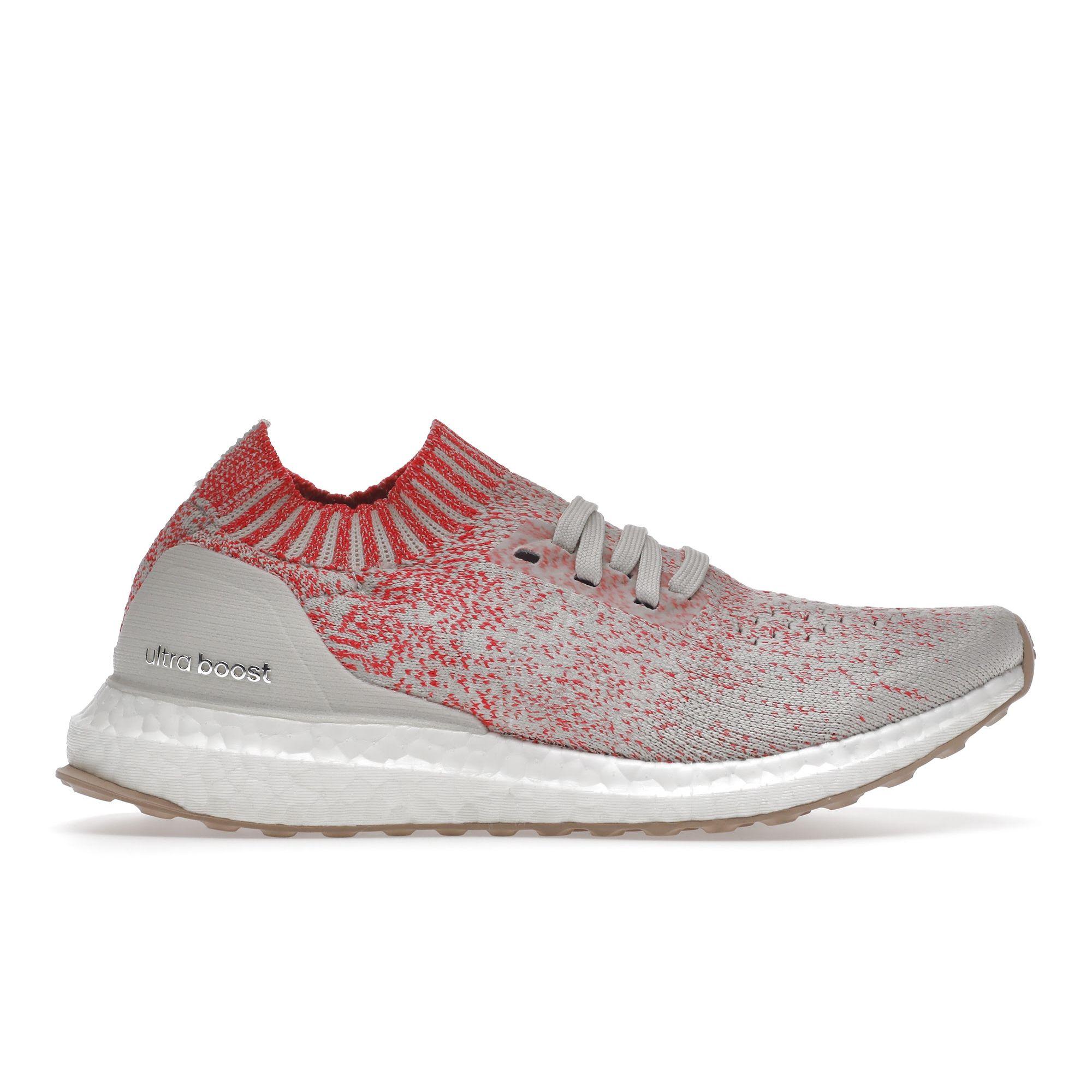 

Adidas UltraBoost Uncaged Raw White Shock Red Женские кроссовки B75863