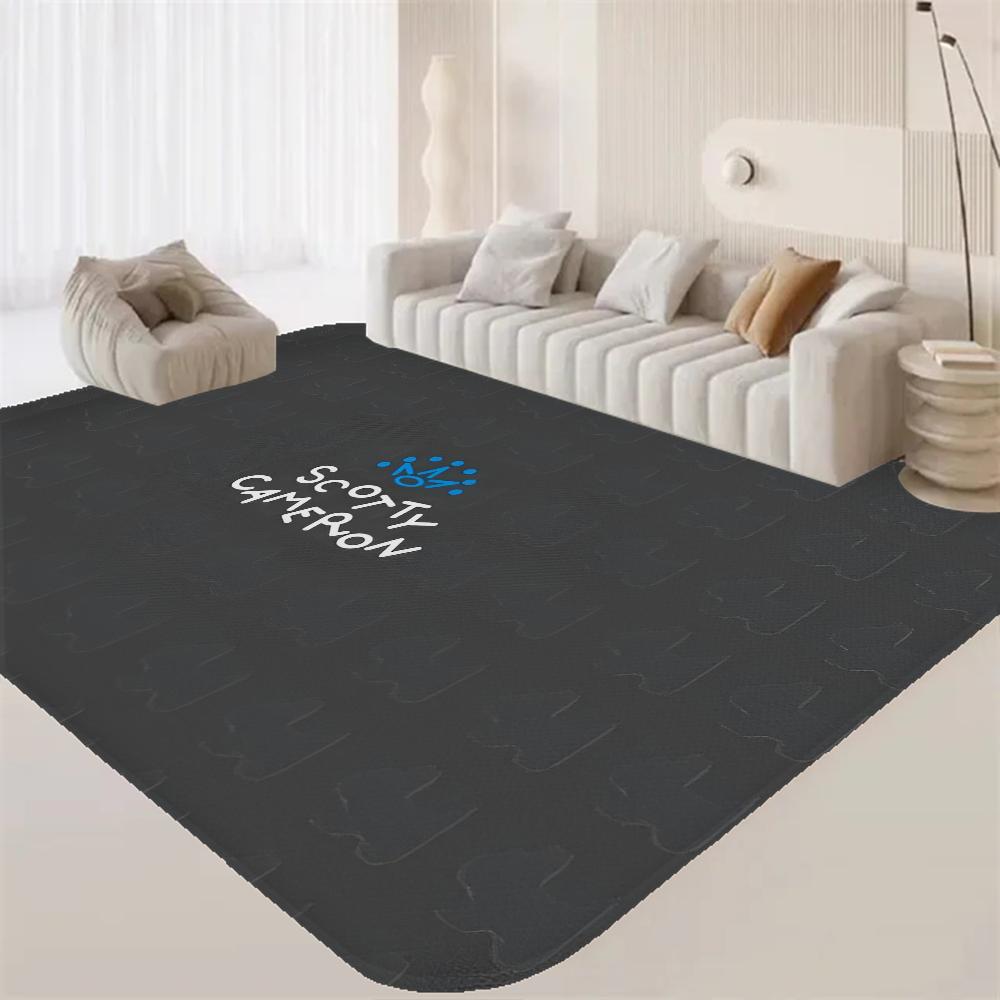 S-Scotty C-Cameron Sign Kitchen Mat Cheaper Anti-slip Modern Living Room Balcony Printed Modern Home Decor