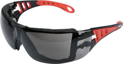 GRAY SAFETY GLASSES WITH STRAP YT-73701 YATO