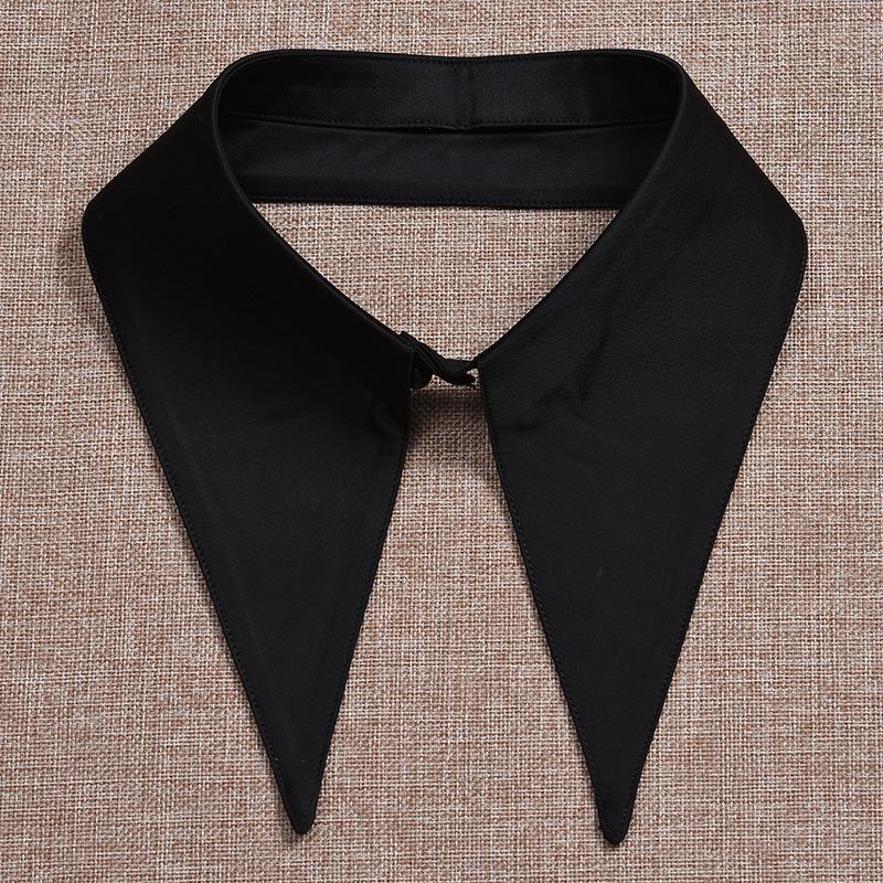 Женский съемный воротник Модный стильный воротник для рубашки Большой заостренный фальшивый воротник Съемный для женщин Повседневный выход Формальное мероприятие