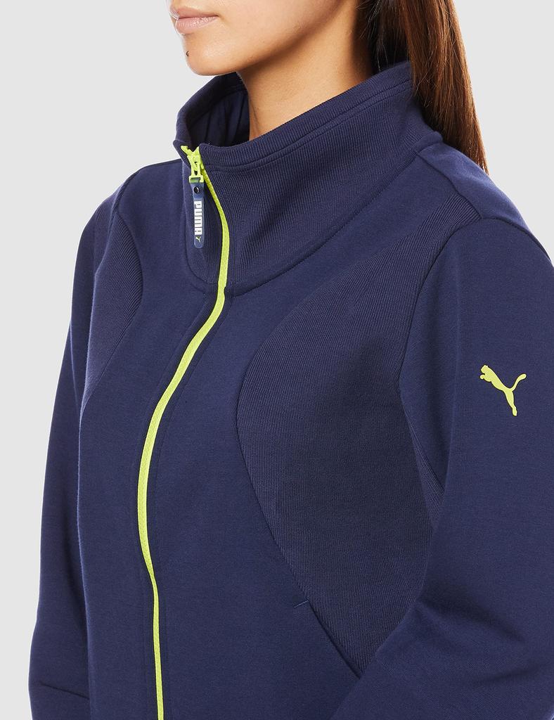 Puma Sweatshirt Hooded Jacket 2021 Peacoat Size Small Women's 846155, Fall/Winter Color, (06),
