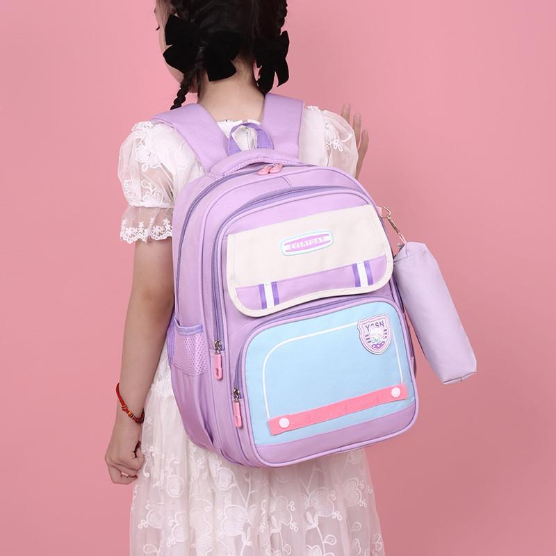 Trendy And Breathable Children's Backpack For School Use In Multiple Color Combinations