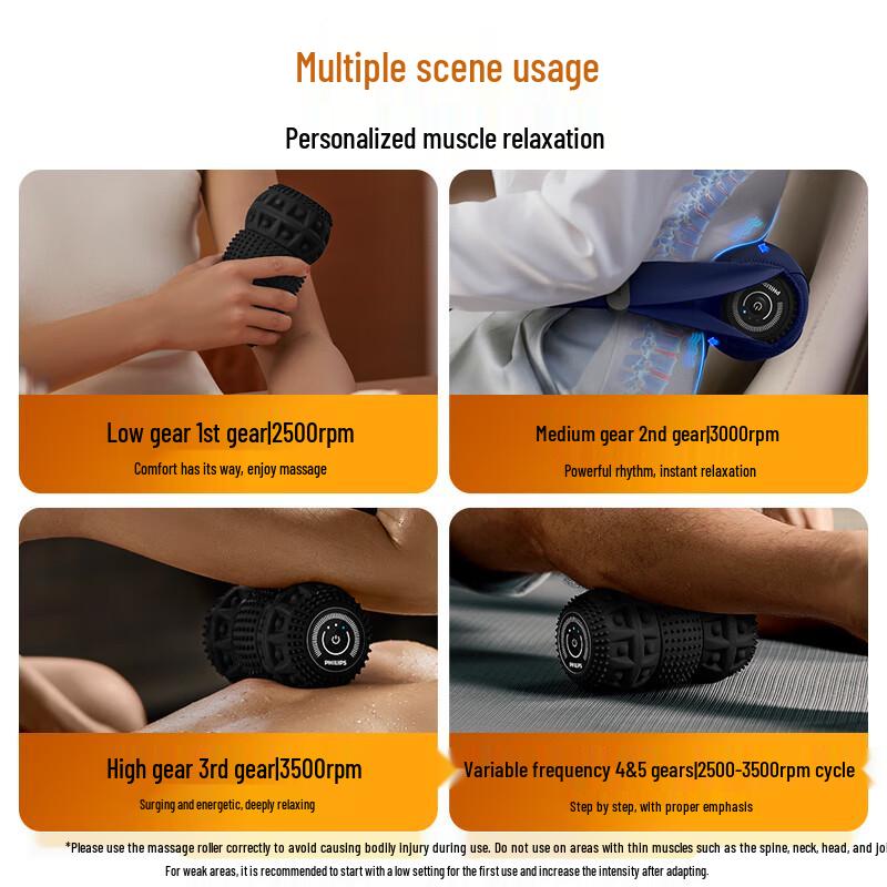 Philips PPM3601G Muscle Fascia Massage Roller