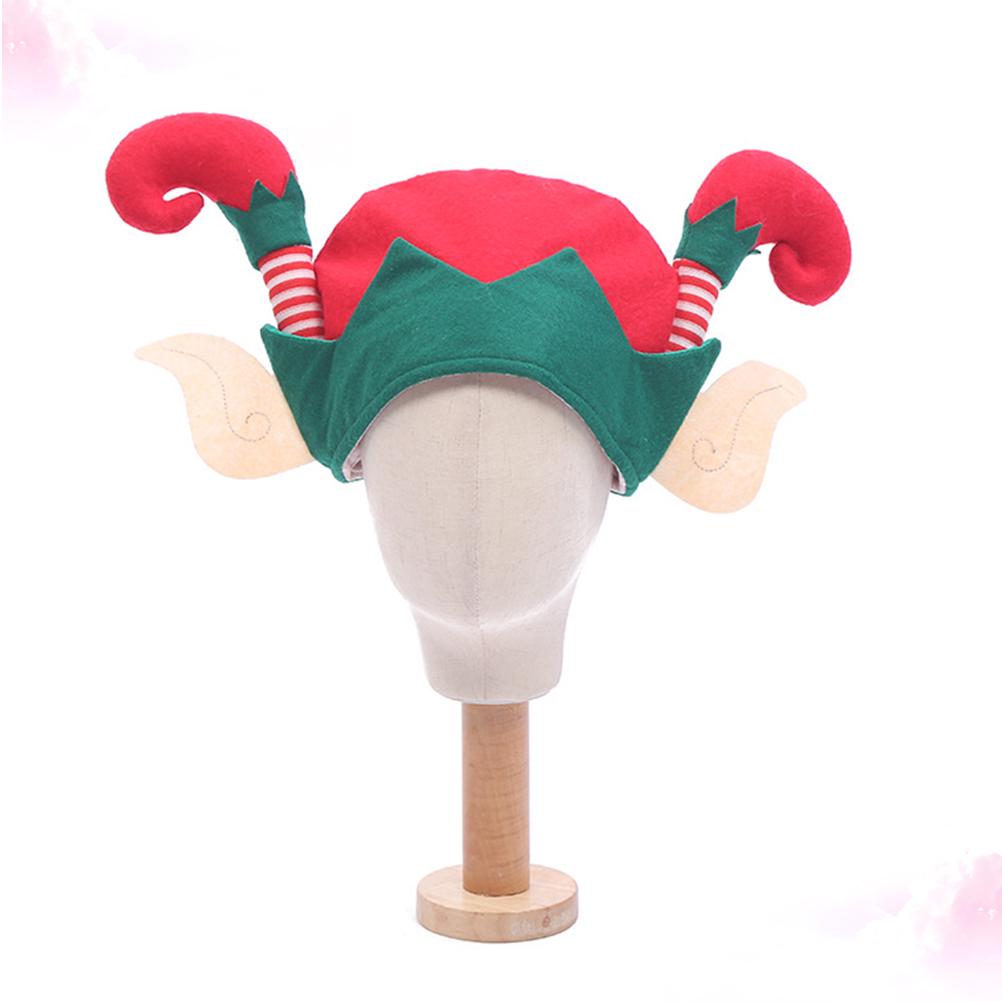 Christmas Hat One Size Fits Most Costume Accessory For Men Women Xmas Party Photo Prop Stage Performance Decor