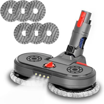 Motorised Turbo Brush Floor Wiper Compatible with Dyson V7, V8, V10, V11, V15, Vacuum Cleaner, Lava Floor Polish, Marble, Wood