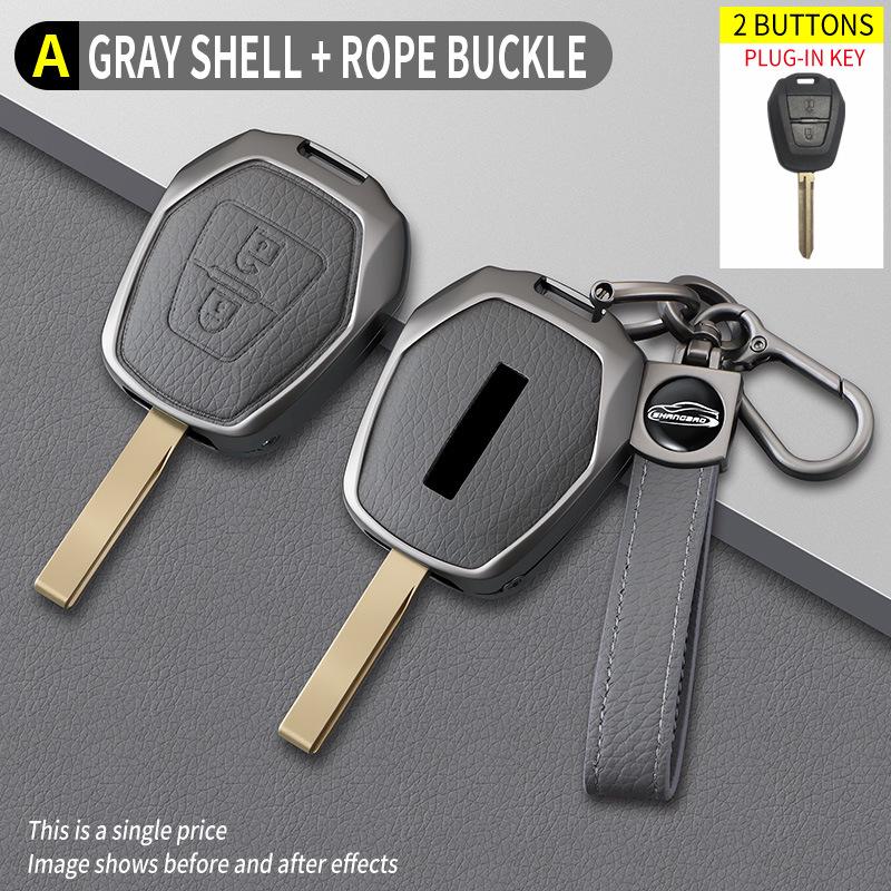 Elephant Grey Car Key Holder for Isuzu Model A