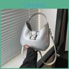 Chic 2024 New Women's Crescent Bag With Sweet Bow Design In Elegant Medium Size