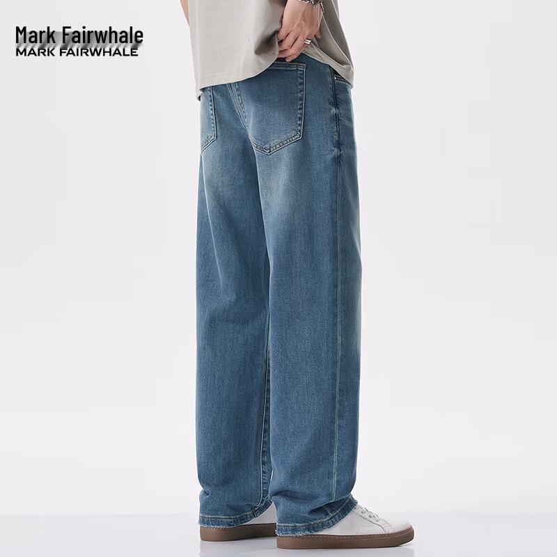 Mark Fairwhale Men's Relaxed Fit Straight-Leg Jeans