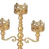 Metal Candelabra Pillar Candle Holder for Festivals Living Room Thanksgiving