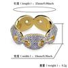 JINAO Hip Hop 18K Gold Plated Hip Hop Ring Zirconia Cool Girl Cool Girl Cool Boy (9)
