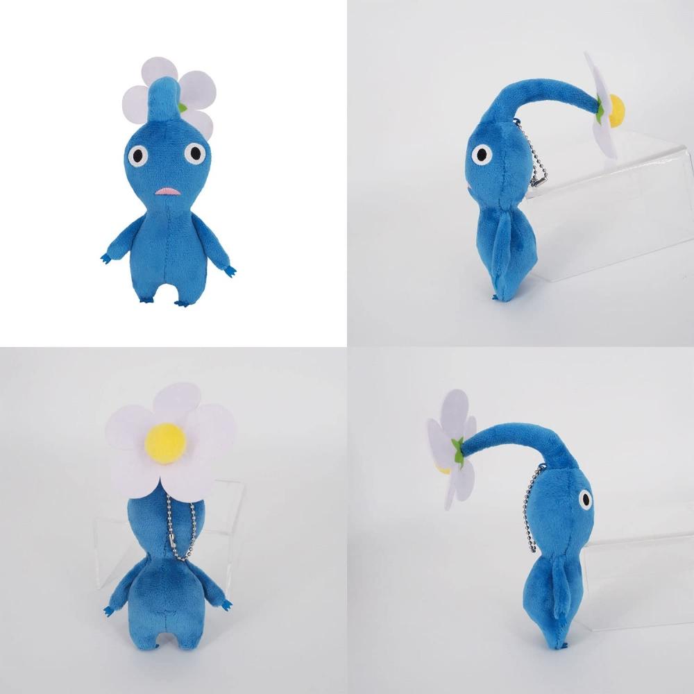 Plyšový maskot Sanei Boeki Pikmin, různé velikosti, KRABIČKA, Š5,5 x H10 x V13 cm