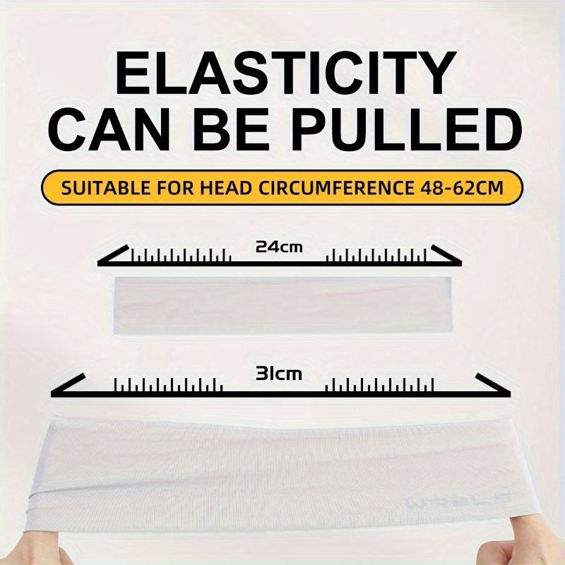 [Sweat-Wicking Headband] 1-Pack Non-Slip Sweat-Wicking Sports Headband | Breathable Moisture-Wicking Elastic Hair Band for Running, Yoga, Cycling