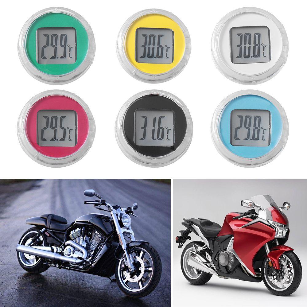 Innenklebetyp Wasserdichte Instrumente Digitales Motorrad Thermometer Temperatur Messgerät