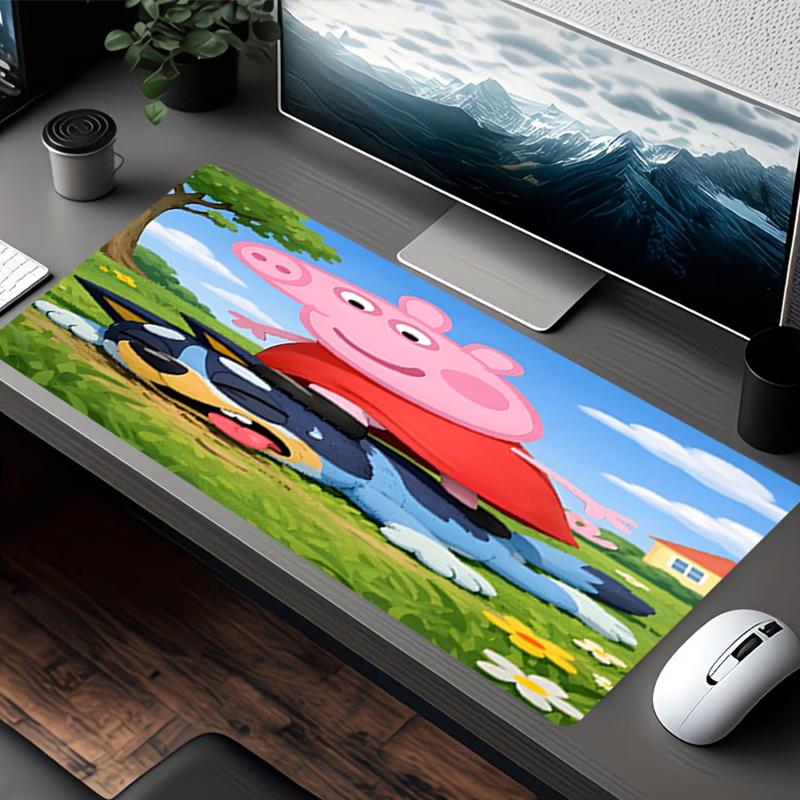 Cartoon animation Print Mouse Pad, for Keyboard Pad Laptop PC Mat for Office Home Use, Desk Decor, Perfect Birthday Gift for Gamers