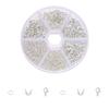 1set Gold Silver Lobster Clasp Open Jump Rings Crimp Beads End Cap For Jewelry Making DIY Necklace Connector Accessories