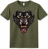 Wolf Head T Shirt Wild Predator Animal Face Gothic Graphic Tee Unisexs Unisexs
