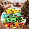 Pokemon Patroon Rond Kleed, Binnen/Buiten Mat, voor Picknick, Speelkamer, Slaapkamer, Kantoor, Woonkamer, Huisdecoratie Tapijt, Verjaardagscadeau