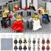 12 pezzi Cavalieri romani antichi medievali, blocchi da costruzione, figure, giocattoli, mini figure, bambole umanoidi, giocattoli, regali di compleanno.
