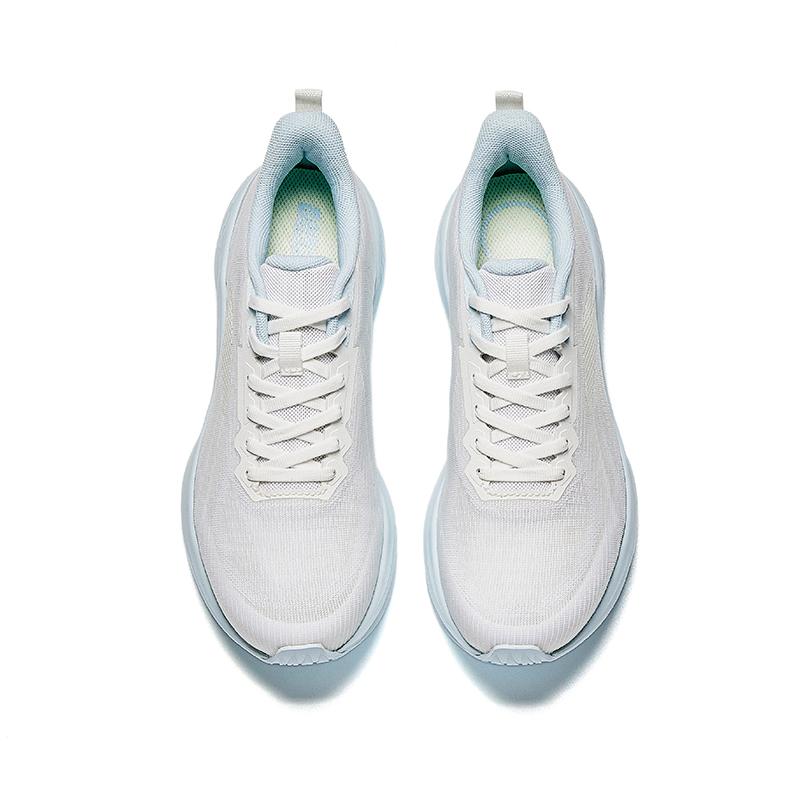 Anta Rebound Abrasion Resistant Lightweight Breathable Slip Resistant Running Shoes Women's White Blue 922625512-7